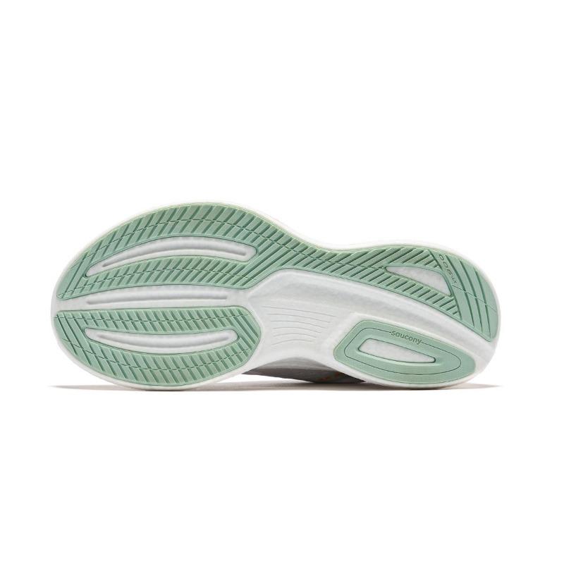 Saucony Ride 17 women low-top jogging training running shoes white cushioning S10924-250