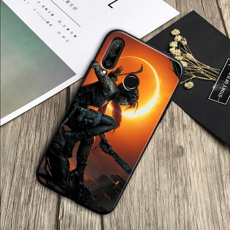 Чехол Lara Croft Tomb Raider для Huawei Nova Y70 Y91 Y61 Y72 Y73 Y90 Y60 3i 7i 8i 11 12i 9 10 SE P20 P30 Pro P40 Lite