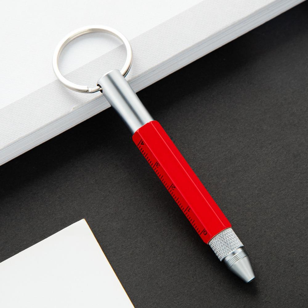 Metal Ballpoint Pen Short Style Capacitive Pen Multi Functional Multitool Pen  Construction Tools