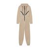 Women's Zipper-Hooded Sports Casual Jumpsuit 2022