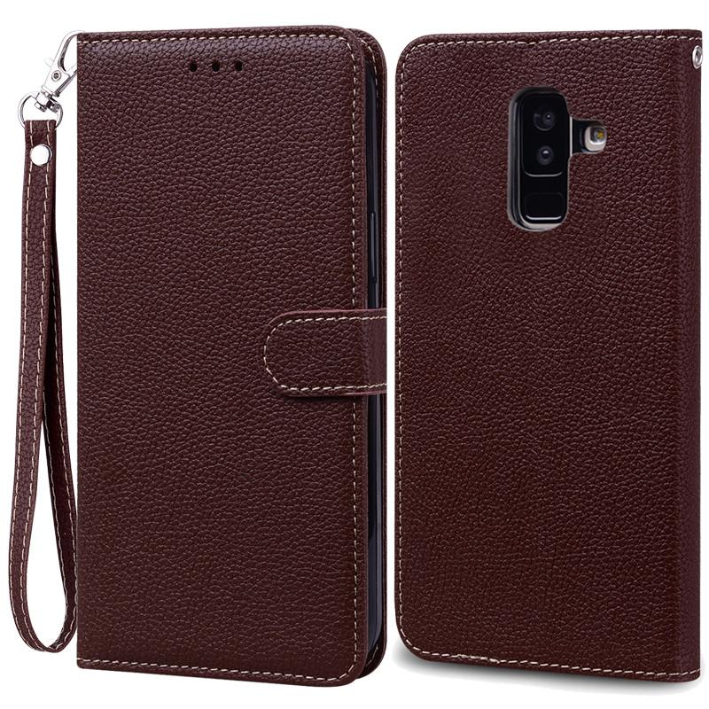 J8 Case For Samsung Galaxy J8 2018 Case Wallet Leather Flip Case For Samsung J 8 J8 2018 J810F Book Cover Coque Fundas Etui