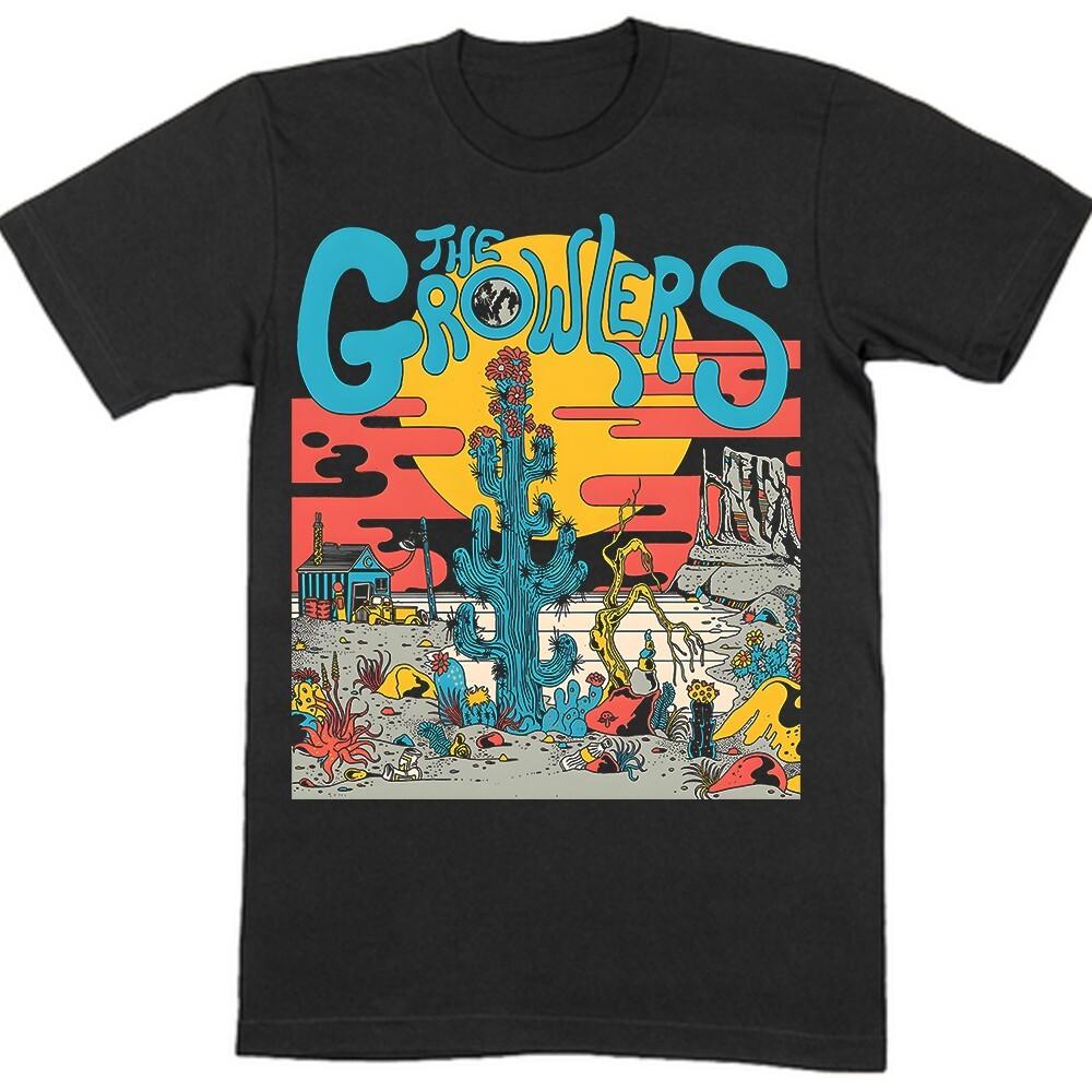 Классическая унисекс футболка The Growlers Унисекс S-5XL Футболка 10D251 Унисекс