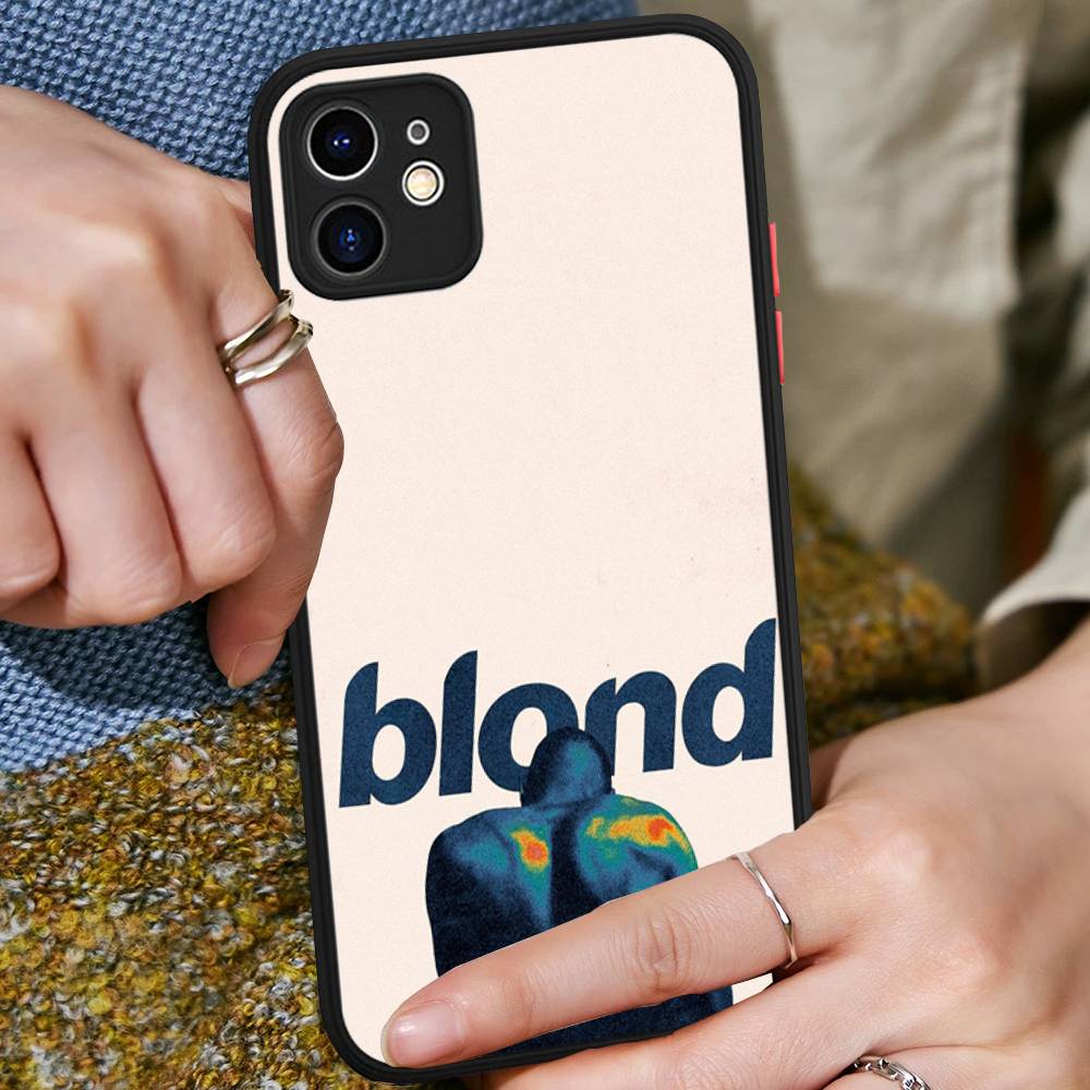 Чехлы для телефона Frank Ocean Blond Матовые Прозрачные ТПУ Для iPhone 16 15 14 13 12 11 Pro Max X XS Max Чехол