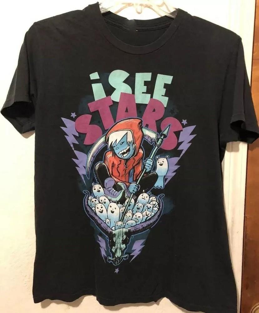 New Rare I See Stars Band Treehouse Short Sleeve S to 5XL Shirt SG405 Unisex T-Shirt