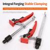 2Pcs Desktop Quick Acting Hold Down Clamp Universal Adjustable Fixed Clip Ratcheting Table Clamp Easy to Install