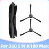 Compatible For 360 S10 X100 MAX Robot Vacuum Cleaner Spare Part Main Side Brush Hepa Filter Mop Cloth Rag Replacement Accessory