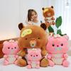 Bear Pacifier Teddy Plush Toy Cute Stuffed Animal Doll Decoration Gift Kids