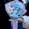 Плюшевый букет с Синнамороллом, Хелло Китти и Помпонпурином - Милый подарок на день рождения!