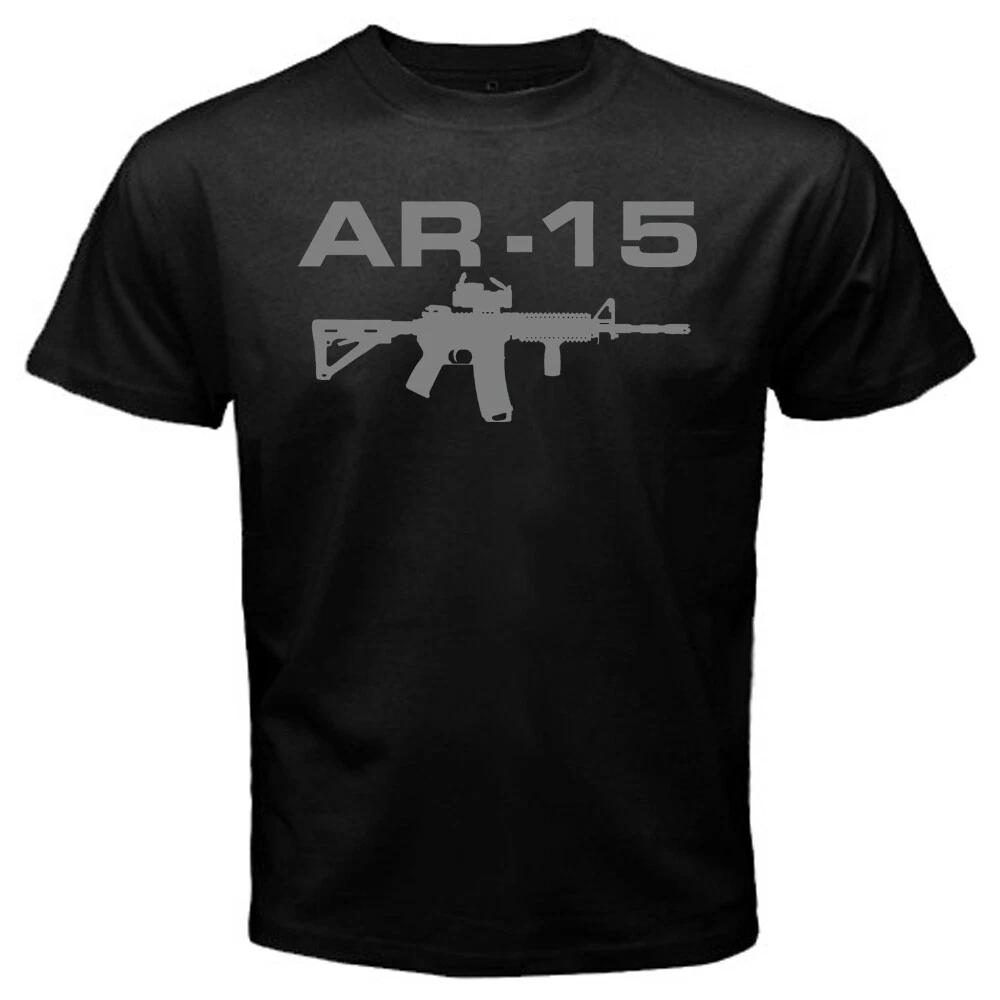 AR-15 Огнестрельное оружие Пистолеты Мужской Черный Размер от S до 3XL