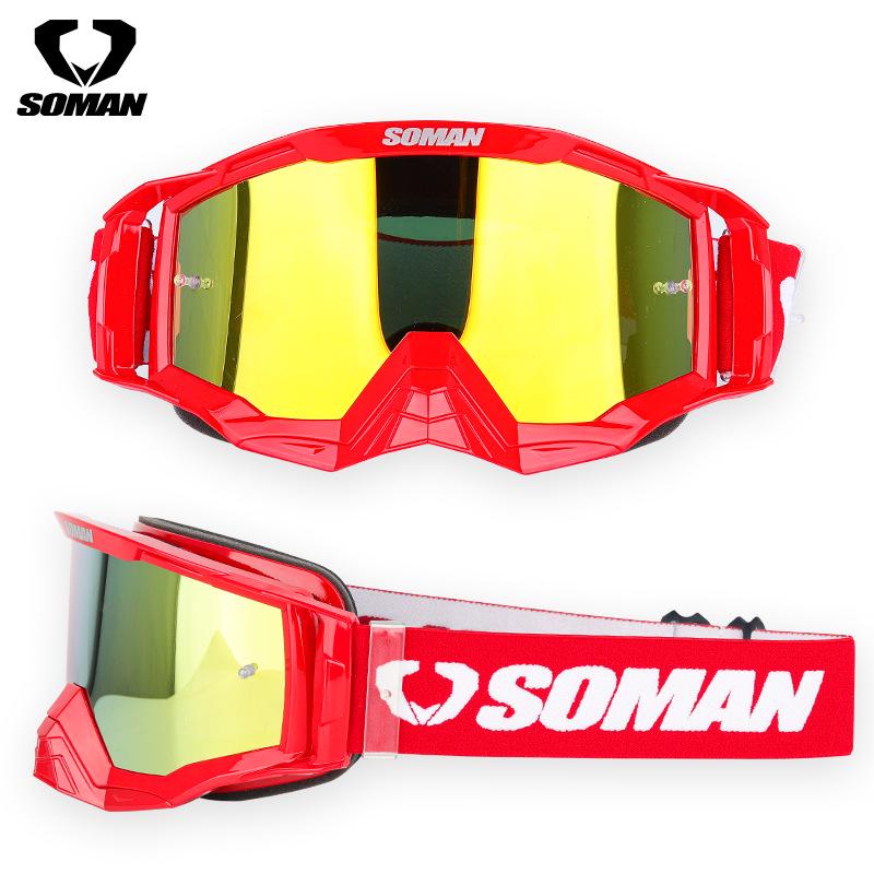 SOMAN SM20 Unisex Motorcycle & Rally Off-Road Goggles