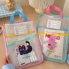 Transparent Test Paper Storage Bag Rabbit File Folder Bag INS Cartoon File Bag  Students
