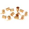 10Pcs E10 Screw-Type Copper Lamps Base Bulbs Small Electric Bead Lamp Holder