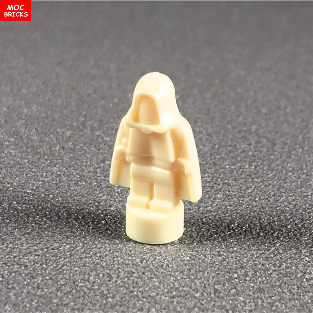 10 шт./лот Фигурка MOC Bricks 16478 1,8 см Мини-статуя Капюшон Пустая модель Строительные блоки Пользовательские Ненапечатанные куклы Игрушки для детей