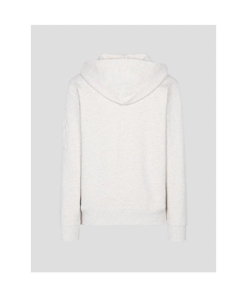 Мужская толстовка Beanpole на молнии цвет слоновой кости (Bc4841C070)