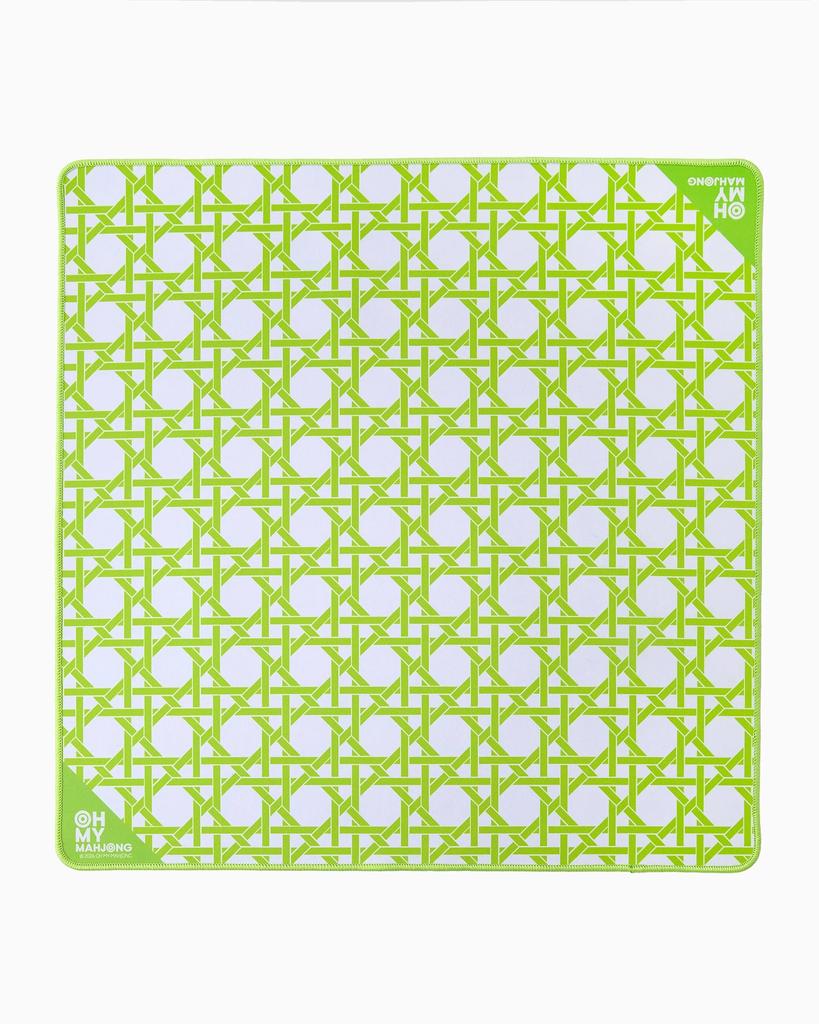 Professional Noise Reduction Mahjong Mat Waterproof Shockproof Custom Design Non-Slip Table Pad for Casino