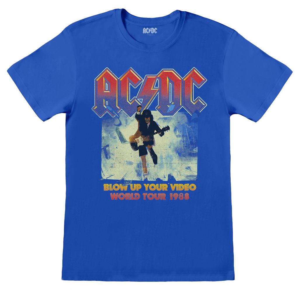 AC/DC Футболка унисекс для взрослых «Увеличь свое видео»