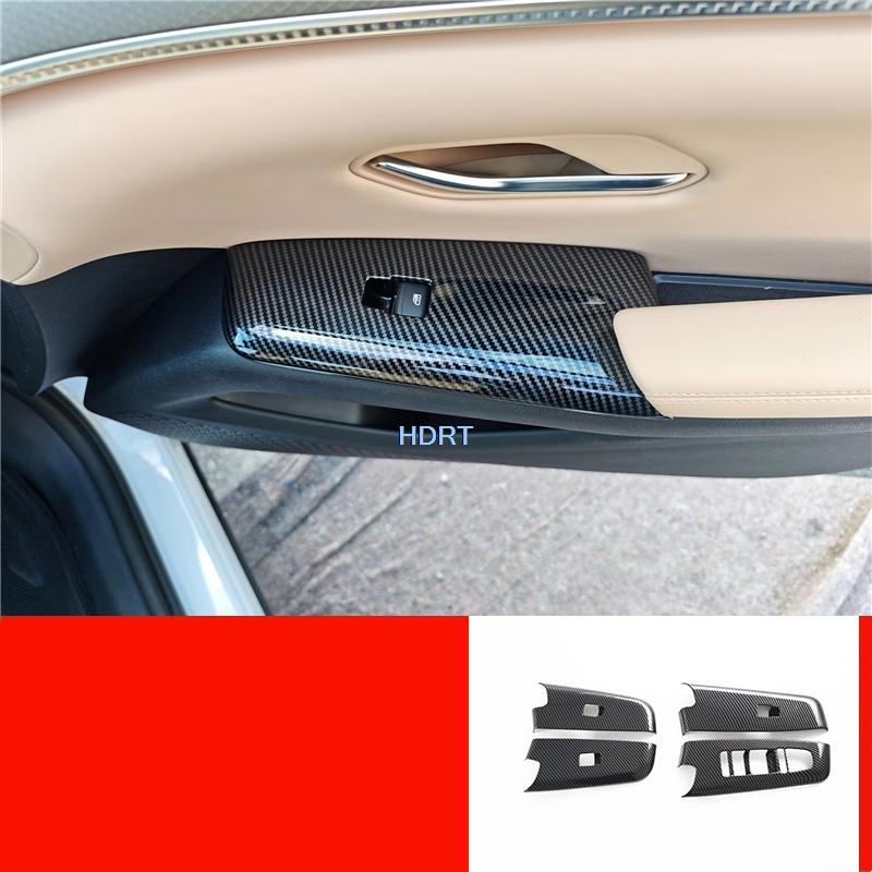 Car Style Gear Shift Window Control Panel Air Vent Outlet Steering Wheel Water Cup Carbon Fibre Interior For BYD Song Pro 2025 +