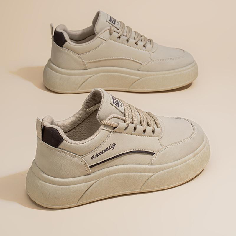 Весенние маленькие белые туфли новые женские универсальные студенческие туфли на платформе спортивные кеды повседневные туфли женские SH506