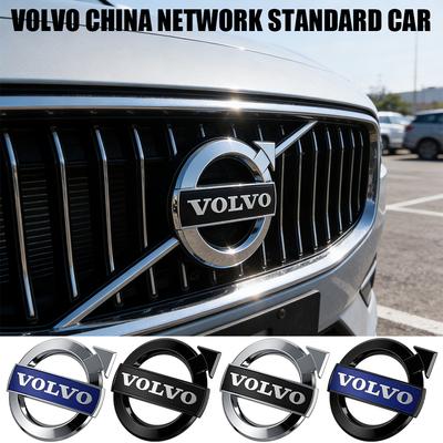 AALA1 Для Rdesign V40 V50 S40 S80 XC60 S60 XC40 C40 V90 XC60 S90 T6 Автомобиль Передняя Решетка Капота Накладка Значка Автомобильные Аксессуары для Экстерьера
