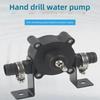 Compact DC Hand Drill-Driven Self-Priming Water and Diesel Pump