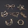 Beautiful Hair Accessories Headwear Hairgrip Snap Barrette Metal Hair Pin Girls Hair Clips