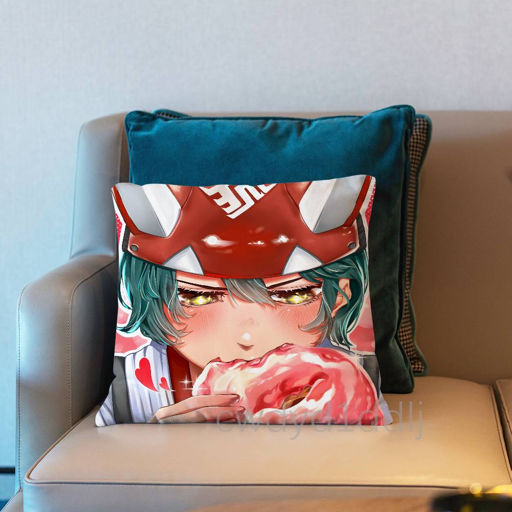 OOverwatch Kiriko Cushion Cover Pillow Cover Decor Pillowcase Printed Cushion Case For Couch