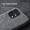Чехол-книжка из натуральной кожи с полной защитой от падений для OPPO Find X6/X5 Pro, защитный чехол из замши