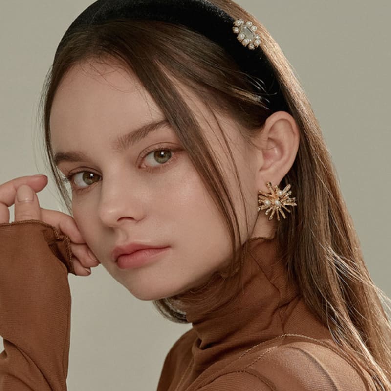 BESTY Королевский бархат Бьянка Повязка для волос