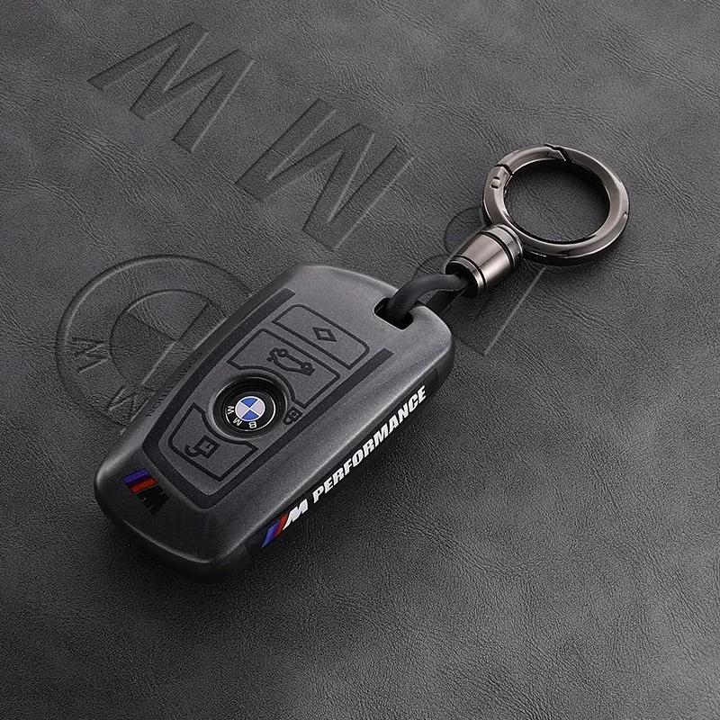 Горячий 2025 Спортивный стиль ТПУ Чехол-держатель для ключа автомобиля Оболочка Для BMW 1 2 3 4 5 6 7 Серии X1 X3 X4 X5 X6 F36 F25 F26 F30 F34 F10 F07