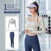 Juyitang Peach Halter Neck High-Intensity Yoga Top - Bra-Free Sports Suit