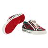 Gucci Теннис 1977 Стильные скейтбордические кроссовки Женские Рождественские Красный Зеленый 645978 2KT30 8262
