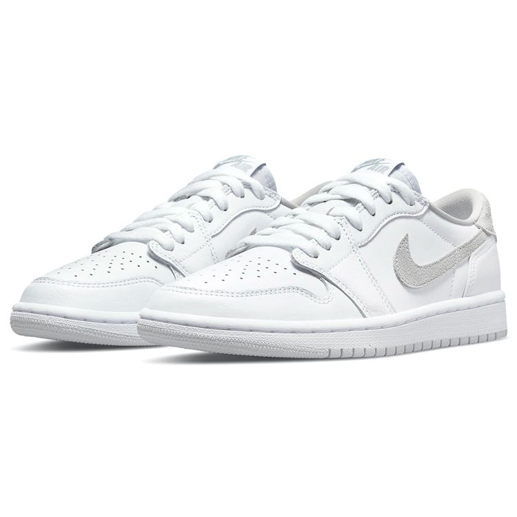 Кроссовки унисекс Air Jordan 1 Retro Low OG Neutral Grey 2021 White Particle-Grey CZ0790-100