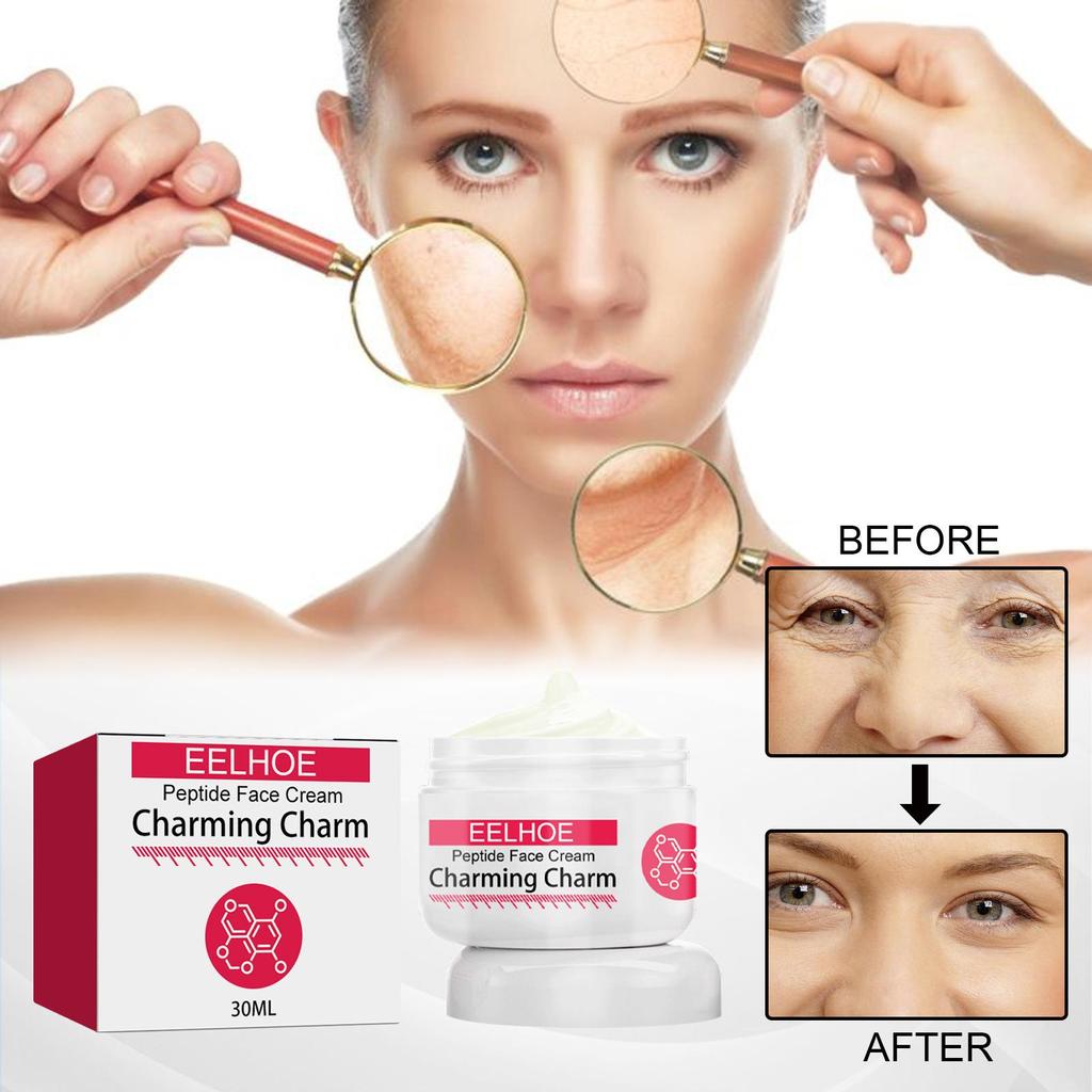EELHOE Крем для лица для удаления морщин, 5 секунд, лифтинг, укрепляющий, против старения, выцветания, отечности, тонких линий, увлажняющий крем для ухода за кожей, 30 г