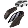 DodoxDIY Compatible with New Alphard 40 Series and Vellfire 40 Series Custom Shift Lever Knob Panel Interior Matte Wood Grain Brown Accessories,