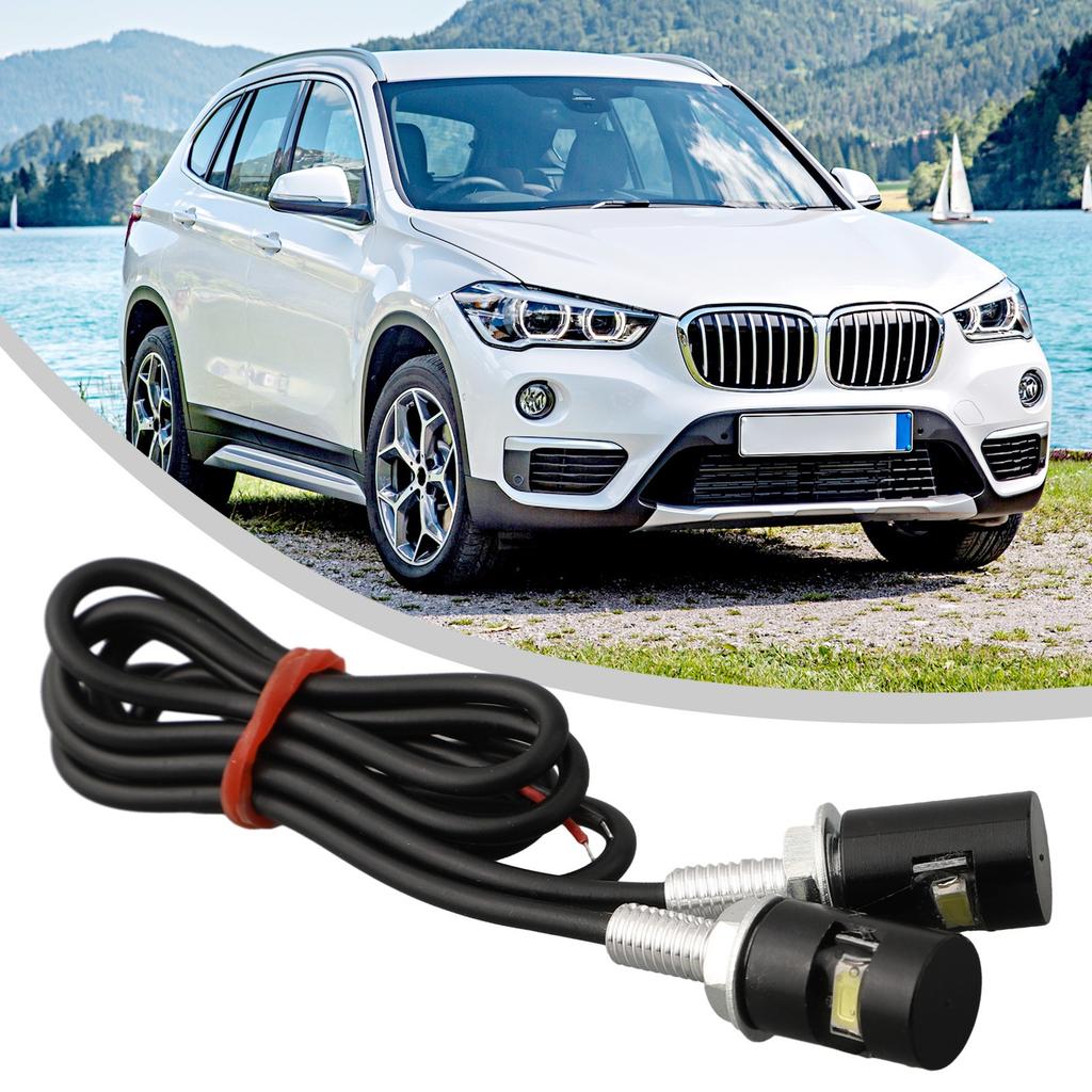 Motorcycle Car License Plate Lights Lamps Tail Bolt