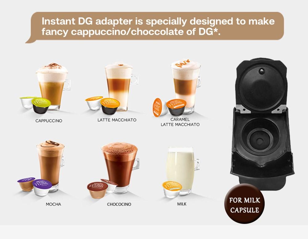 Кофемашина HiBREW H3A 5 в 1, давление 19 бар, холодный/горячий режим, резервуар для воды на 1000 мл, защита от высыхания - серебристый