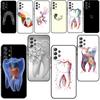Мягкий чехол для зубов от стоматолога для Samsung Galaxy A32 A52 A72 A12 A42 A40 A50 A70 A03S A21S A52S A71 A51