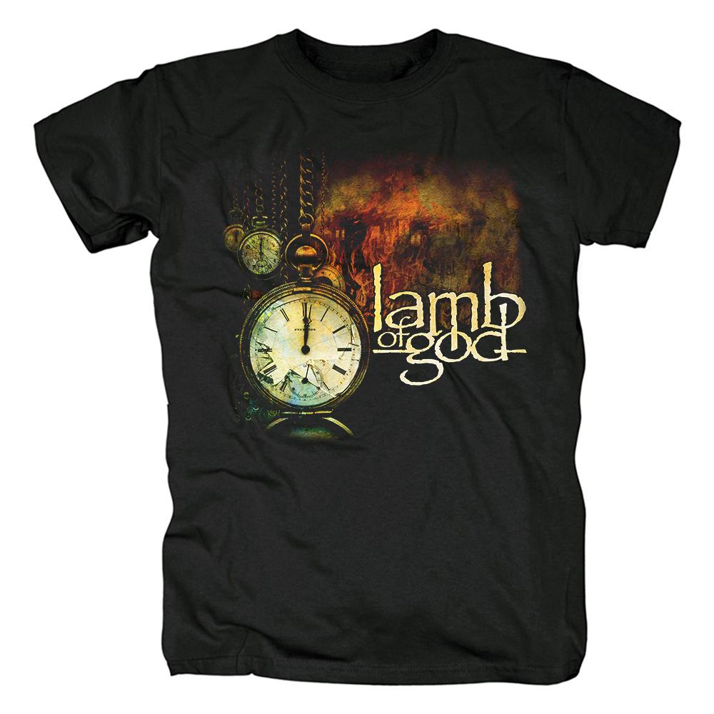 Тяжелая унисекс-группа Lamb of God Футболка Унисекс с коротким рукавом Модная футболка Летняя футболка с графикой Harajuku Уличная футболка Футболка унисекс