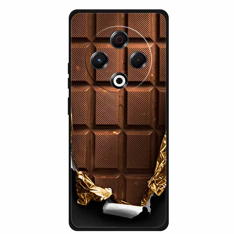 Phone Case For Tecno Spark 30 4G Back Cover Case Spark30 6.78" Funda Black Silicone Soft Coque For Tecno Spark 30 KL6 Case Shell
