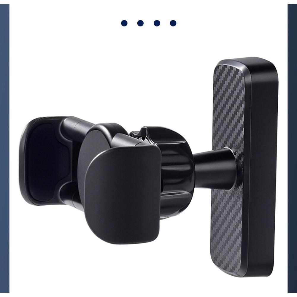 Magnetic Phone Holder for Golf Cart and Gym Equipment with Slender Base 360 Degree Adjustable Ball Joint for Optimal Viewing