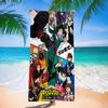 M-My H-Hero A-Academia 8 Microfiber Blanket Quick Drying Beach Towels Oversized Printing Super Absorbent Pool Towel Blanket