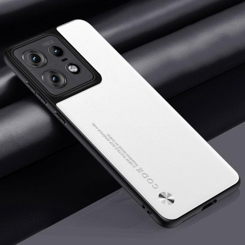 Роскошный чехол из искусственной кожи для Motorola Edge 50 Pro, задняя крышка, матовый силиконовый защитный чехол для телефона Motorola Moto Edge 50 Pro 5G