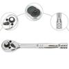 1Pcs 1/4 3/8 1/2 Ratchet Wrench 24 Teeth Repairing Hand Tool Durable Socket Spanner