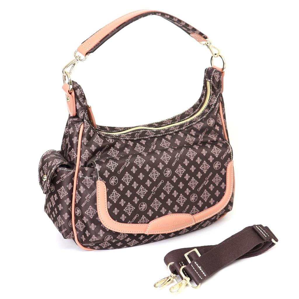 Multifunctional Shoulder Bag [Christian Olivier] 38-7806 (chocolat)