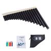 18 Pipes Pan Flute Portable Wind Instrument Beginner Friendly C Scale Panpipe  Practice Instrument
