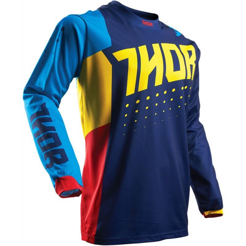 2023 hot-selling bicycle mountain bike riding suit off-road racing suit THOR downhill suit outdoor sports quick-drying through