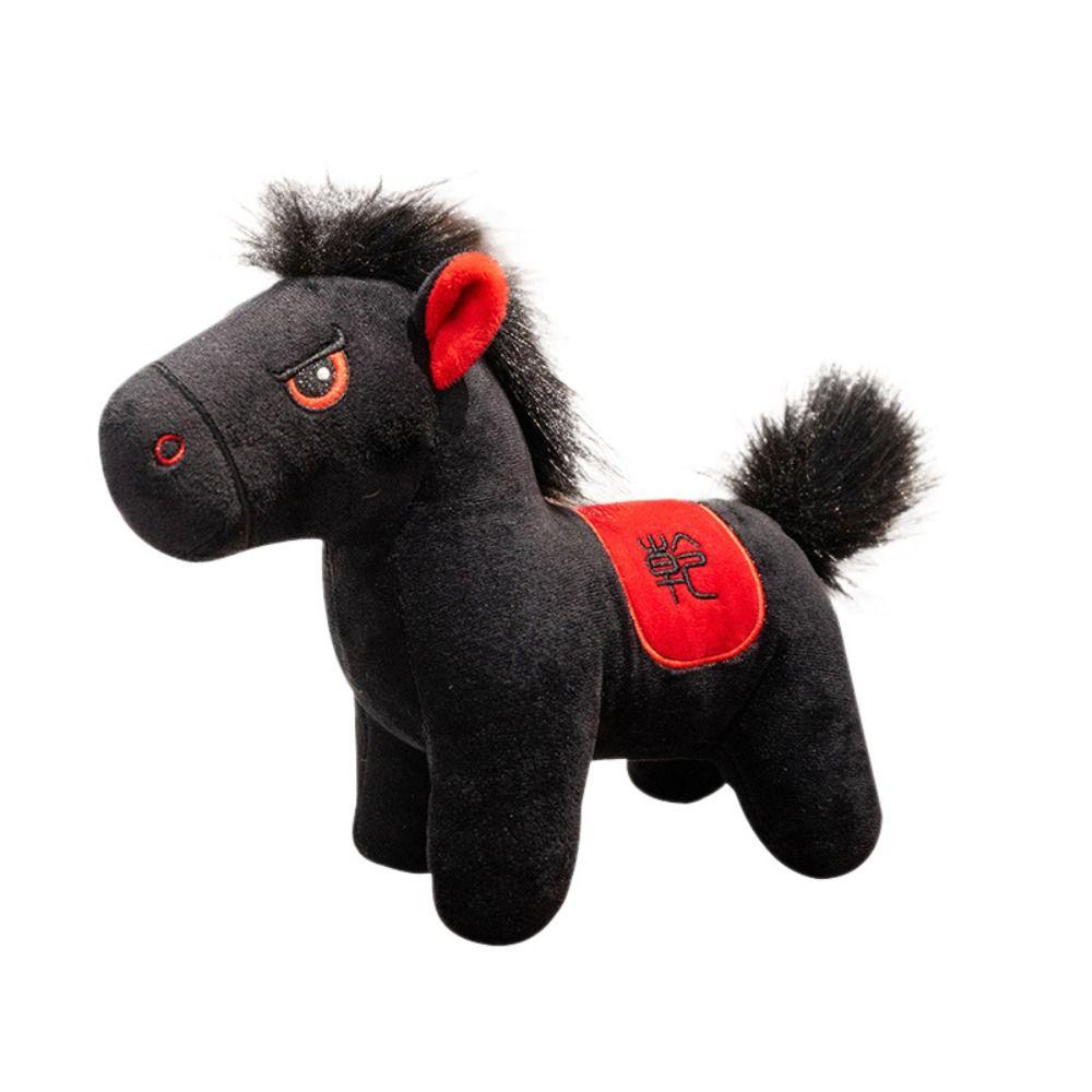 Creative Stuffed Animal Doll Mascot Dolls Zodiac Pony Figurine Festive Decor