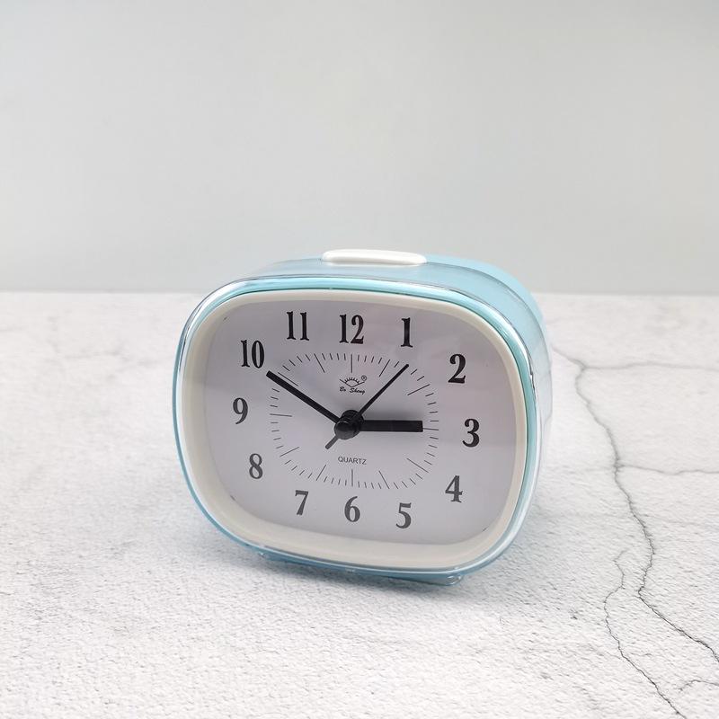 Простые часы Большая мелодия Двутональный будильник Детские прикроватные часы Конфетный цвет