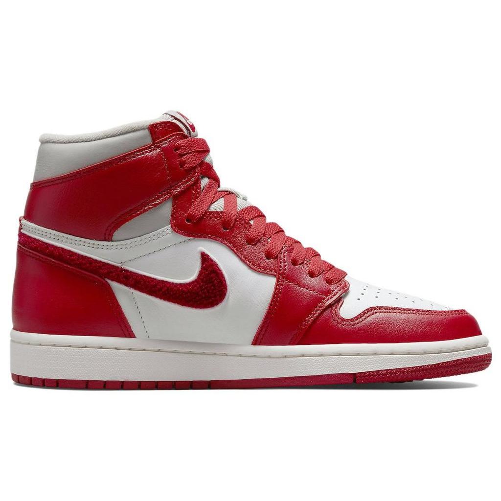 Женские кроссовки Air Jordan 1 High OG Newstalgia Chenille Red Light-Iron-Ore Varsity-Red DJ4891-061