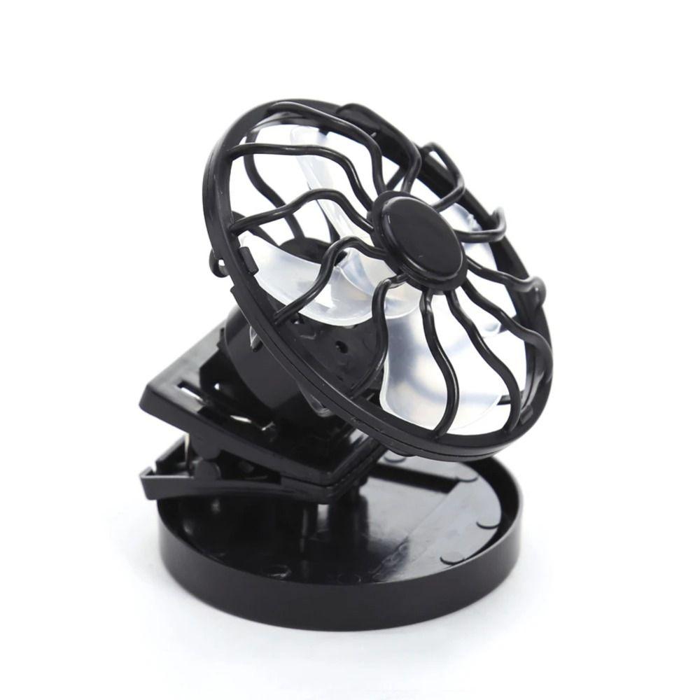 Handsfree Mini Solar Fan Solar Energy Panel Small Air Cooler Lightweight Outdoor Solar Fan  Beach